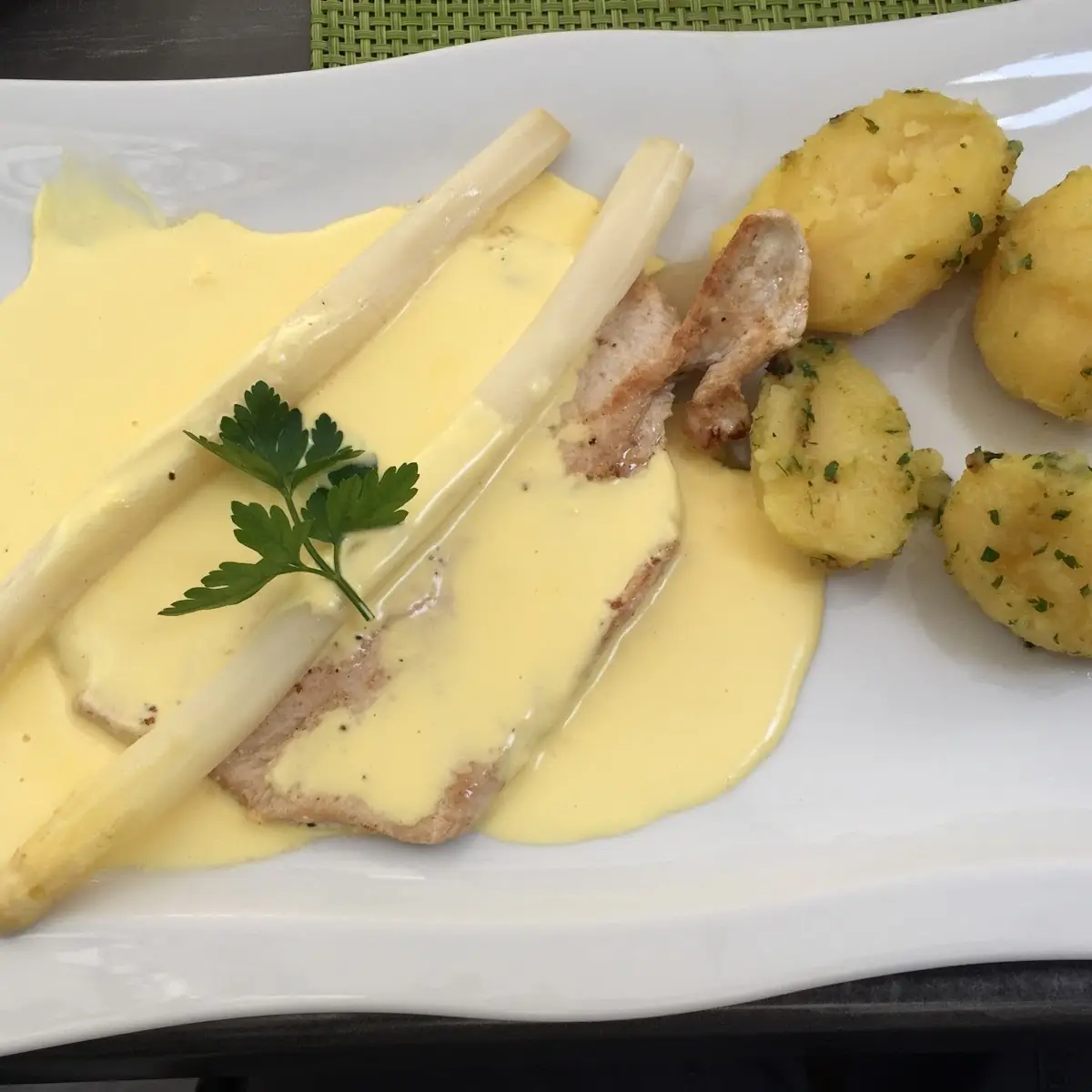Putenschnitzel Mit Spargel