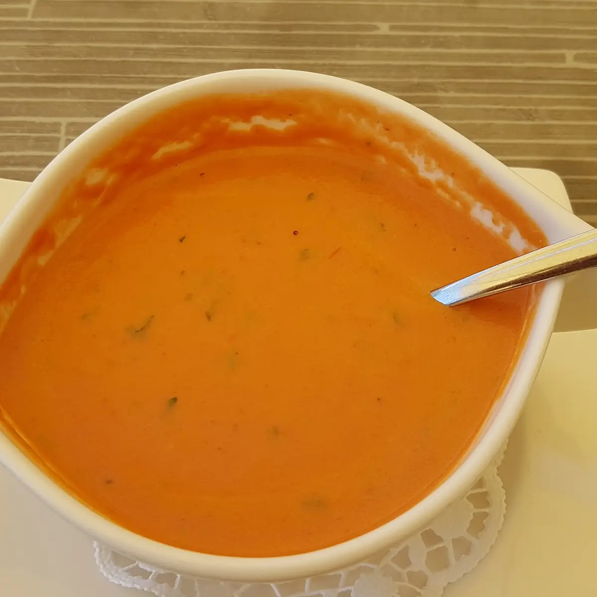 Leckere Tomatensuppe