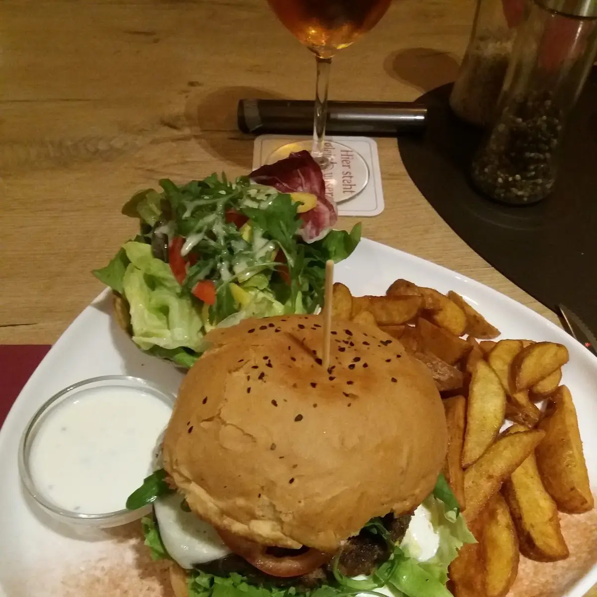 Veganer Burger