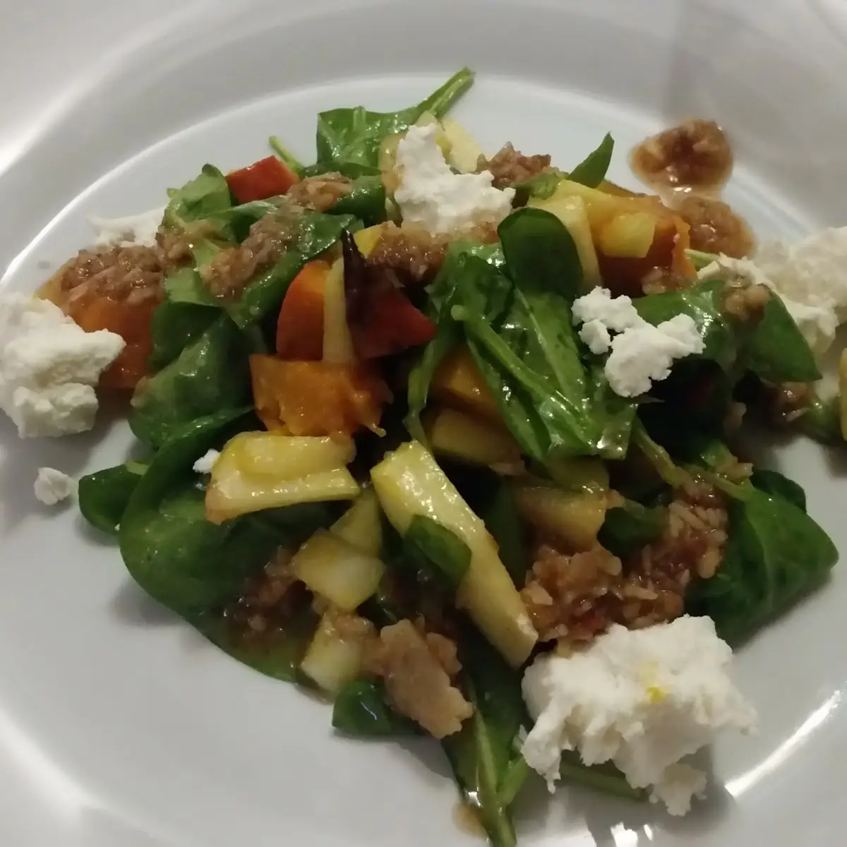 Salat Mit Ziegenkäse