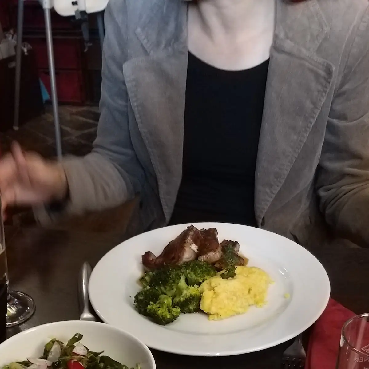 Waller Mit Vogerlsalat