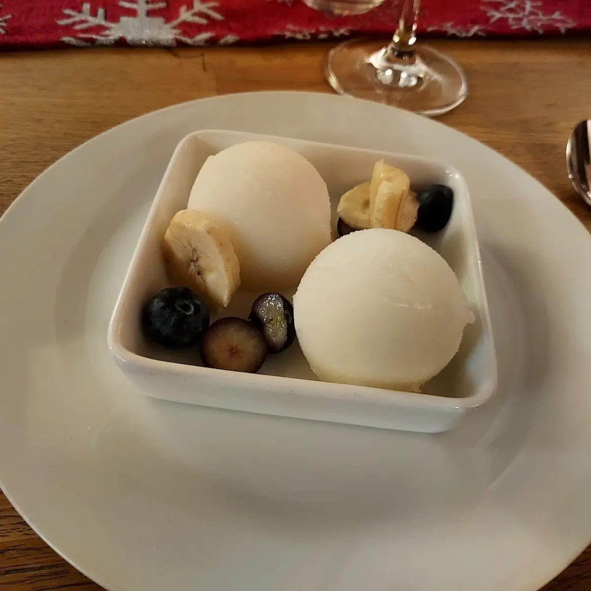 Zitronensorbet