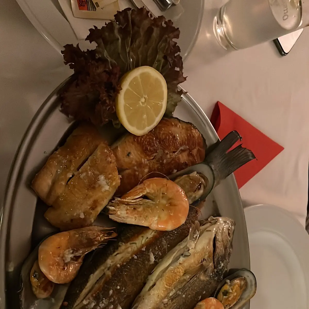 Fischplatte, Pizzeria da Filippo