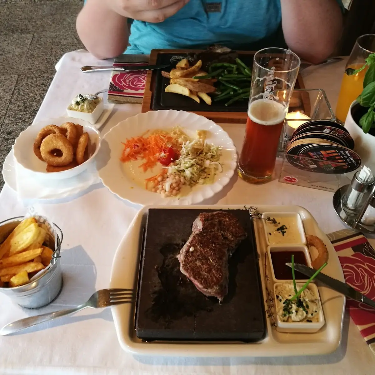 Hot Stone Steak