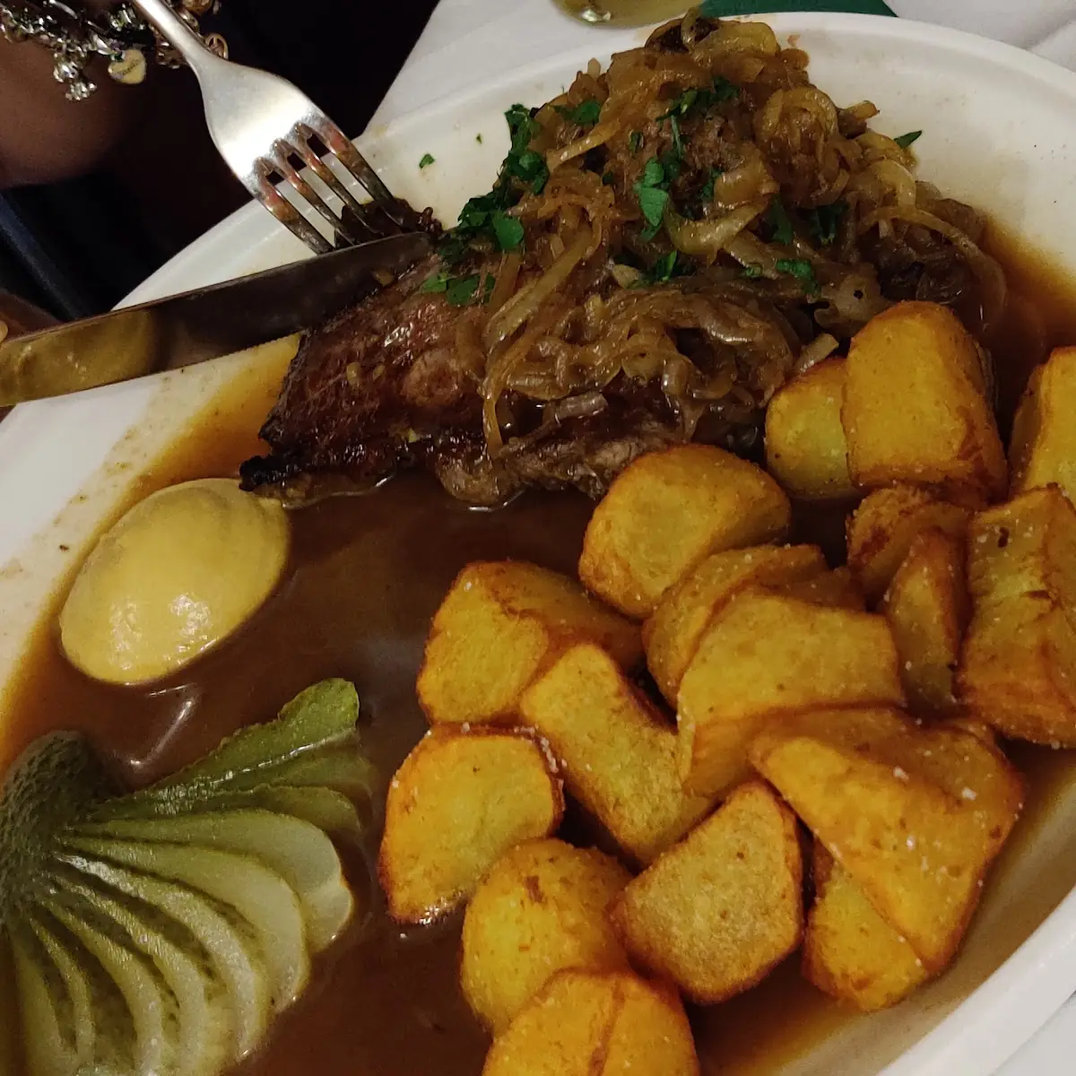 Zwiebelrostbraten