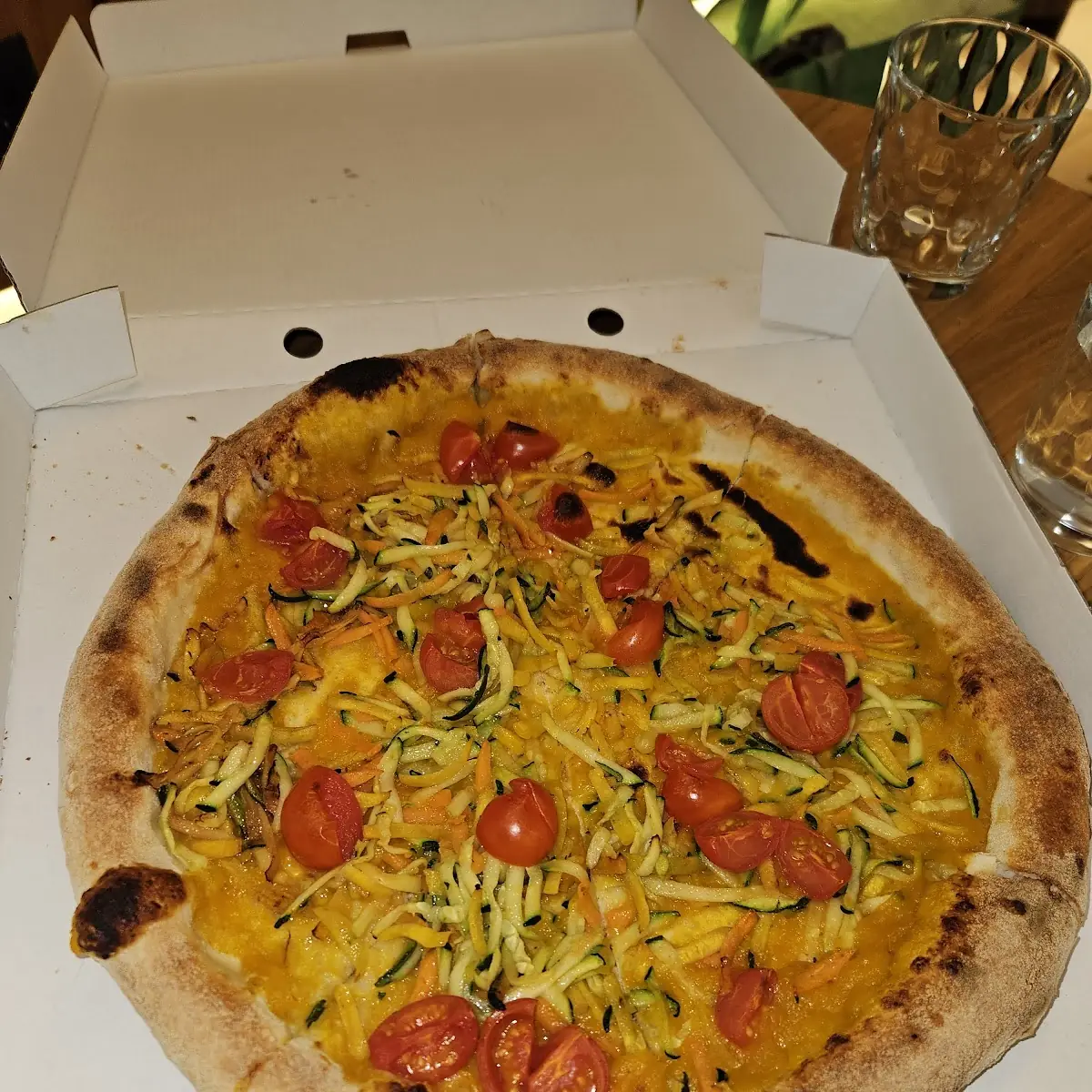 Vegane Pizza