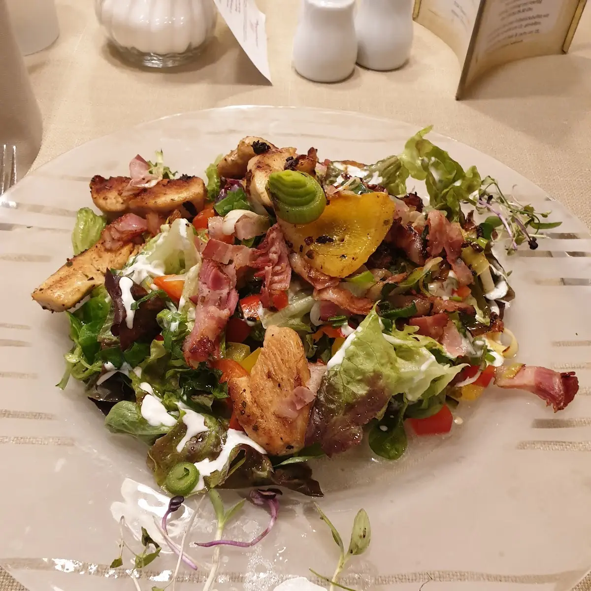 Salat Mit Speck