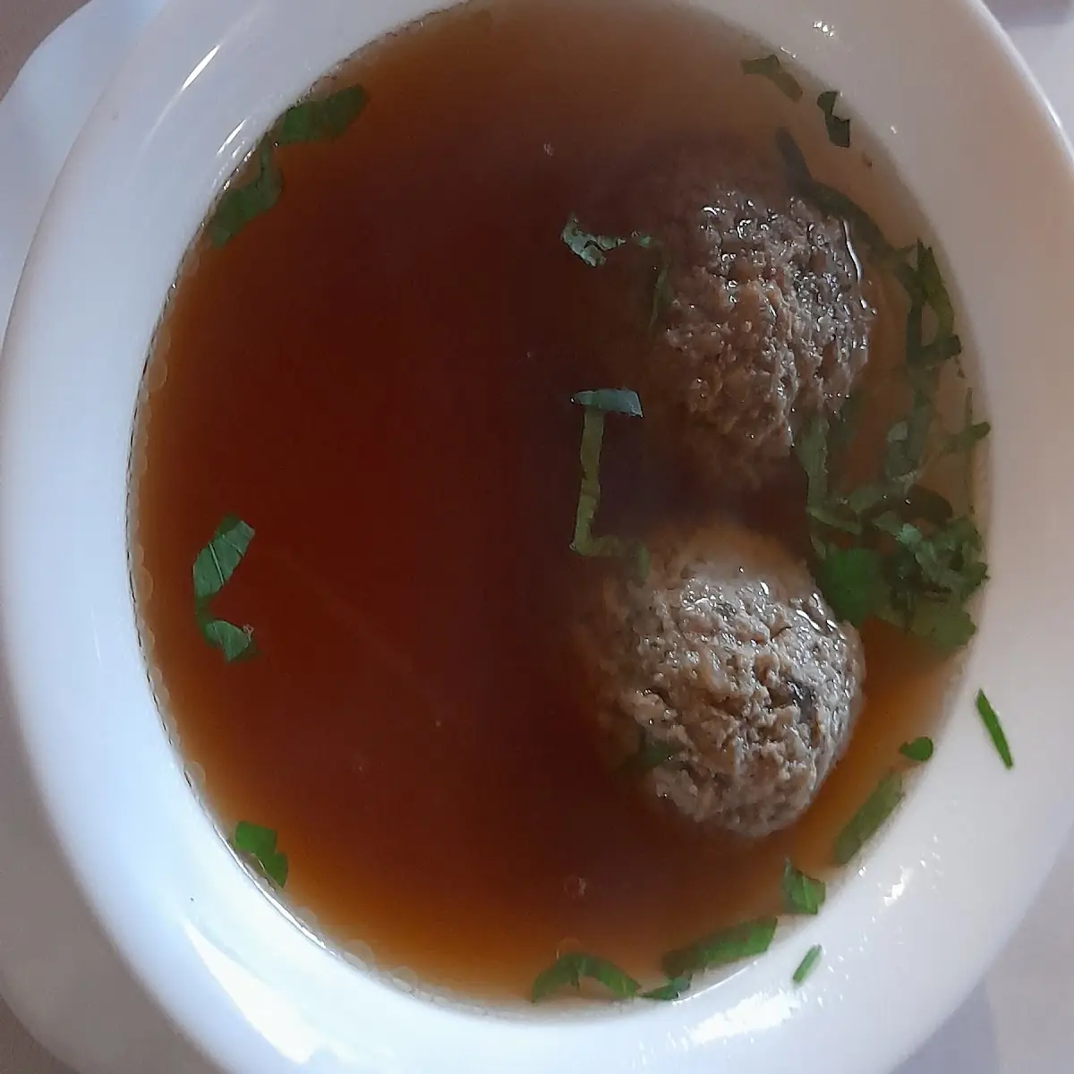 Rindsuppe Mit Frittaten Grießnockerl Leberknödel