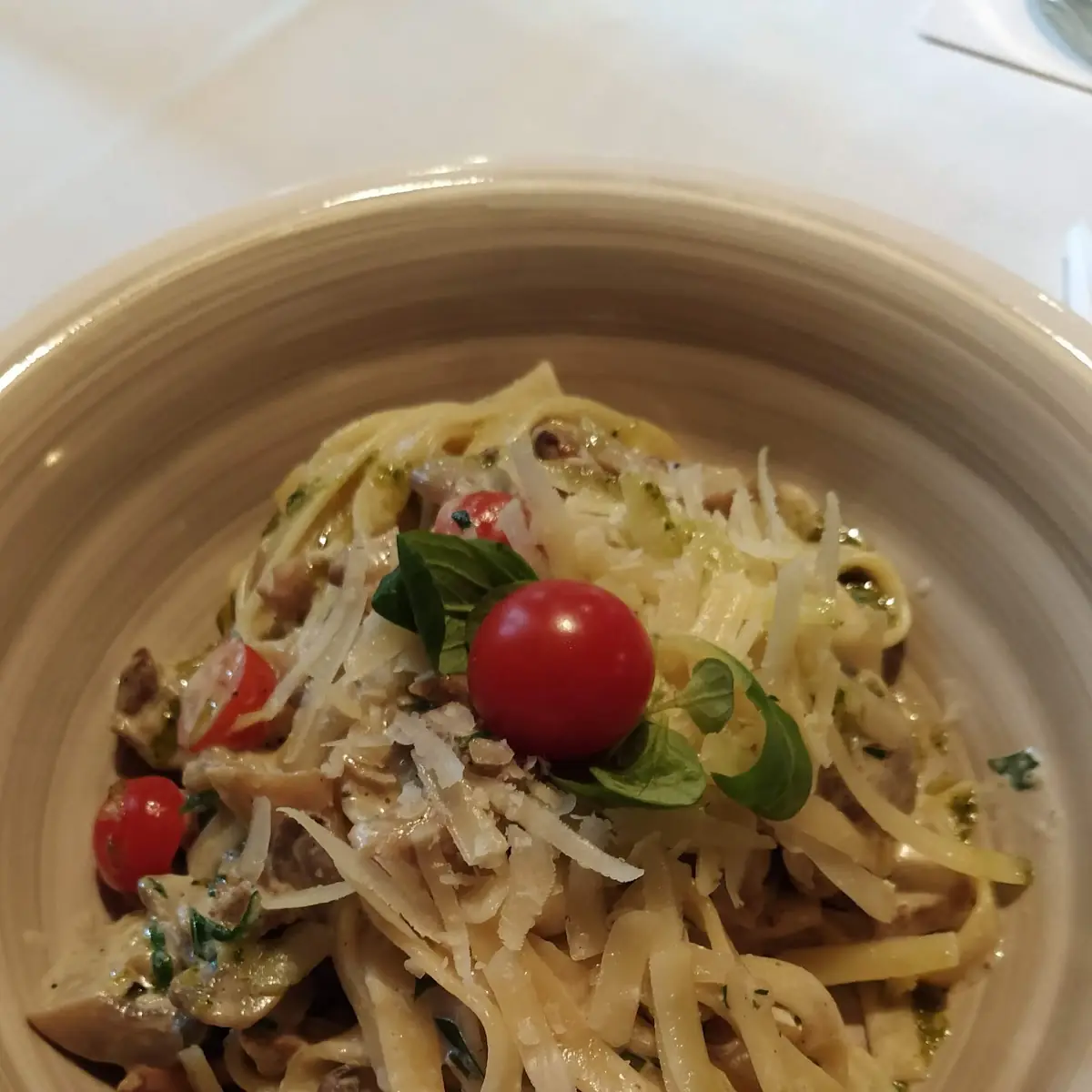 Tagliatelle Mit Waldpilzsauce