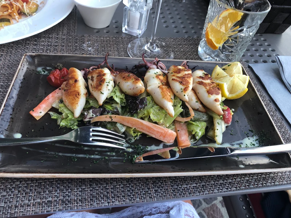 Gegrillte Calamari