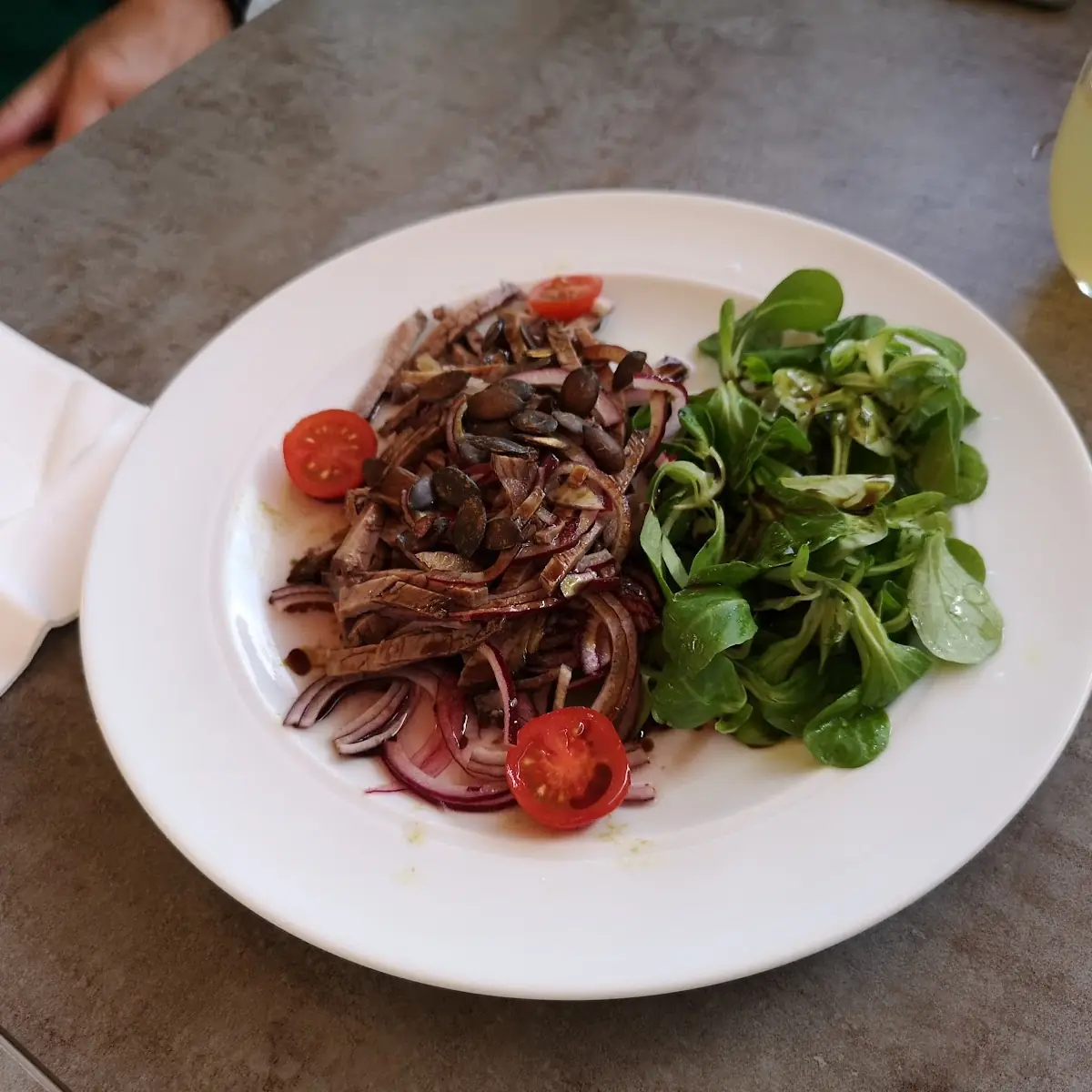 Mariniertes Rindfleisch