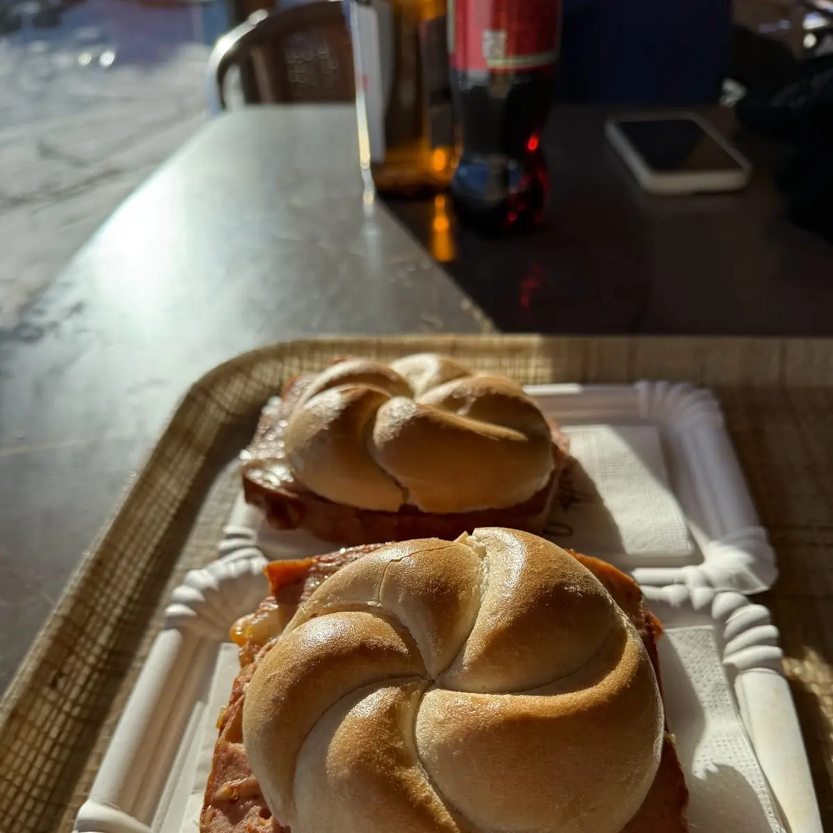 Käseleberkäsesemmel