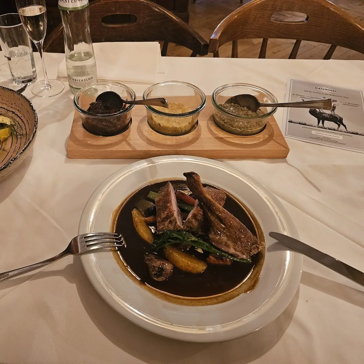 Hirschsteak