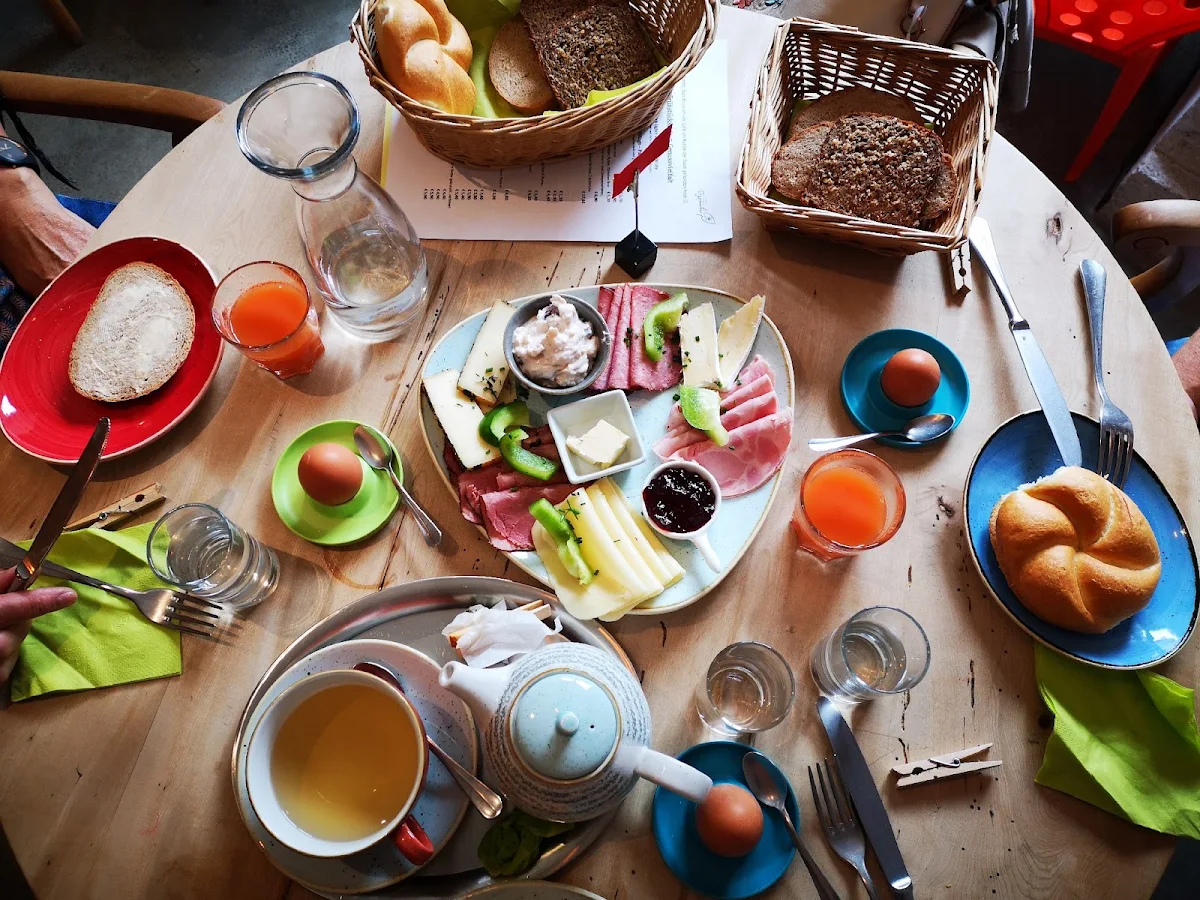 Gute Laune Frühstück Vegetarisch