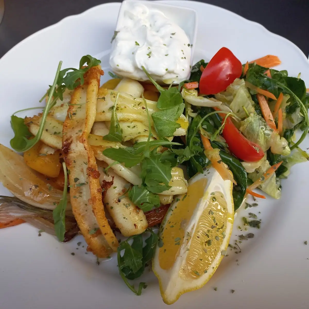 Calamari Gegrillt