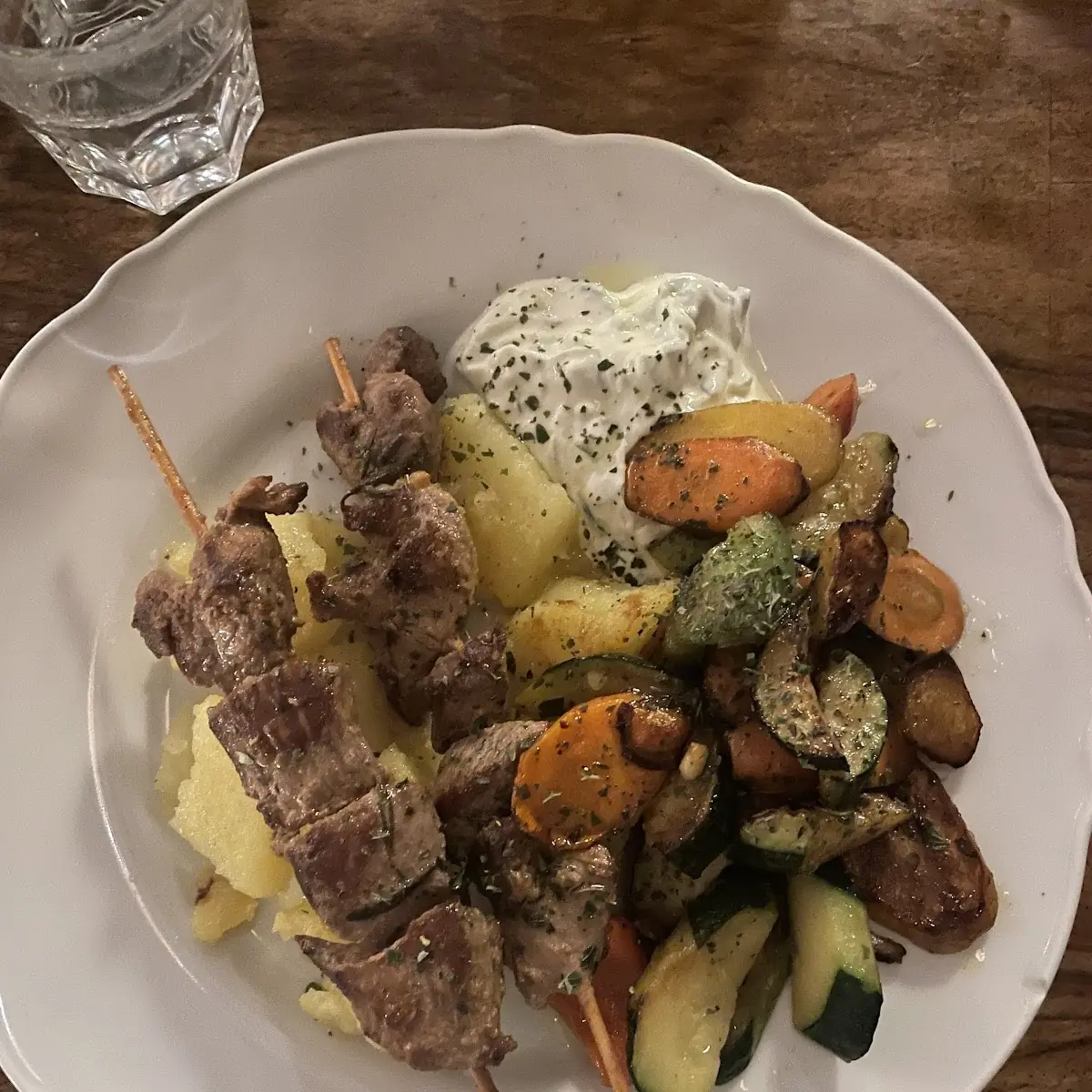 Lamm Souflaki