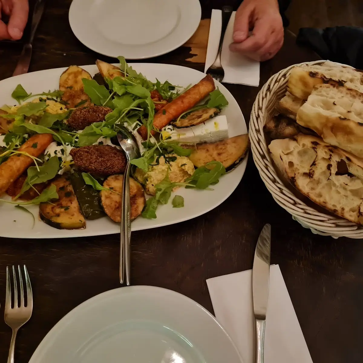 Vegetarische Vorspeisenplatte