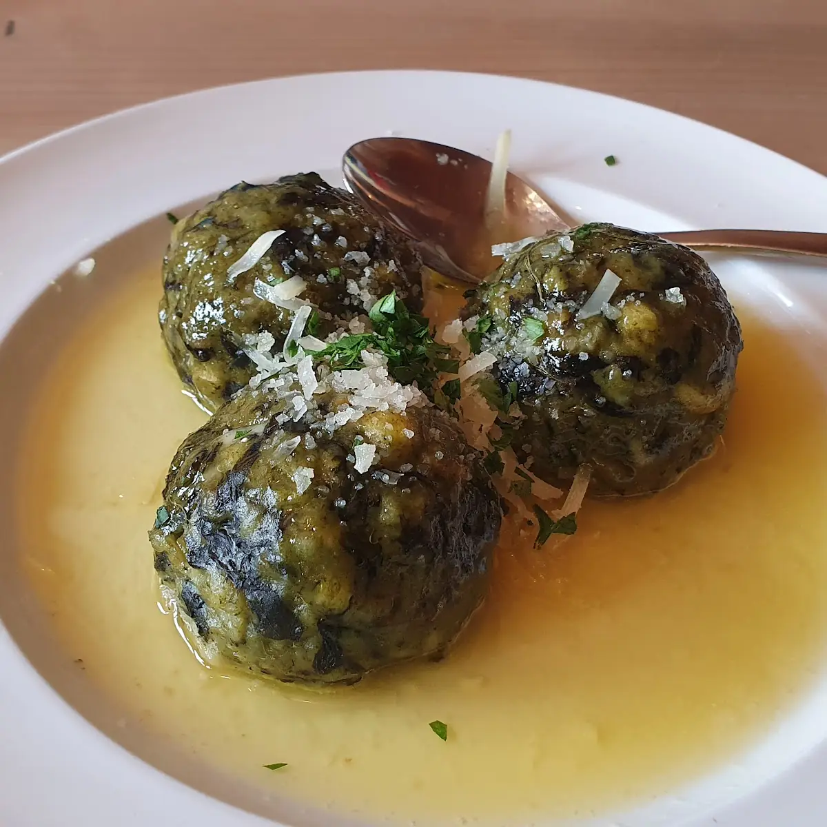 Spinatknödel