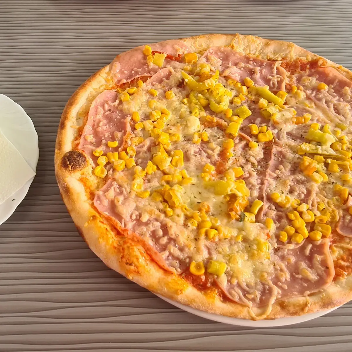 Bauernpizza Als Mittagsmenü