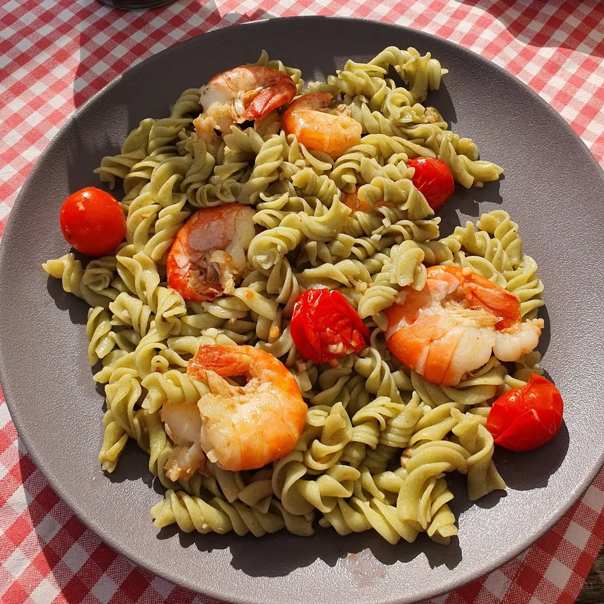Nudeln Mit Shrimps