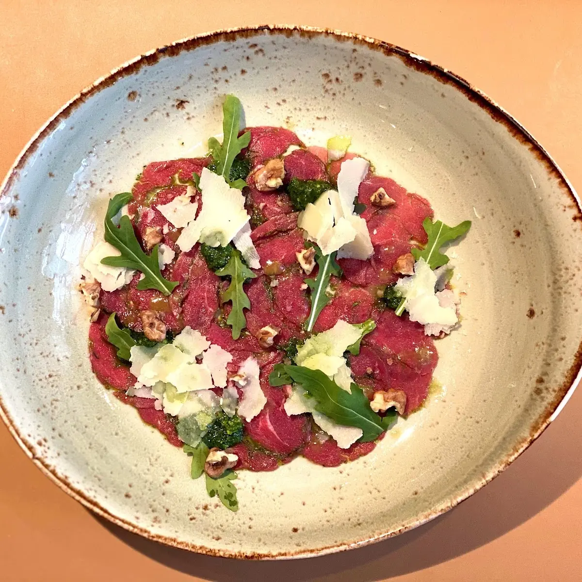 Rote Rübe Carpaccio