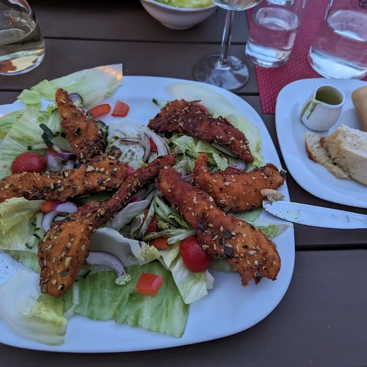 Backhendlsalat