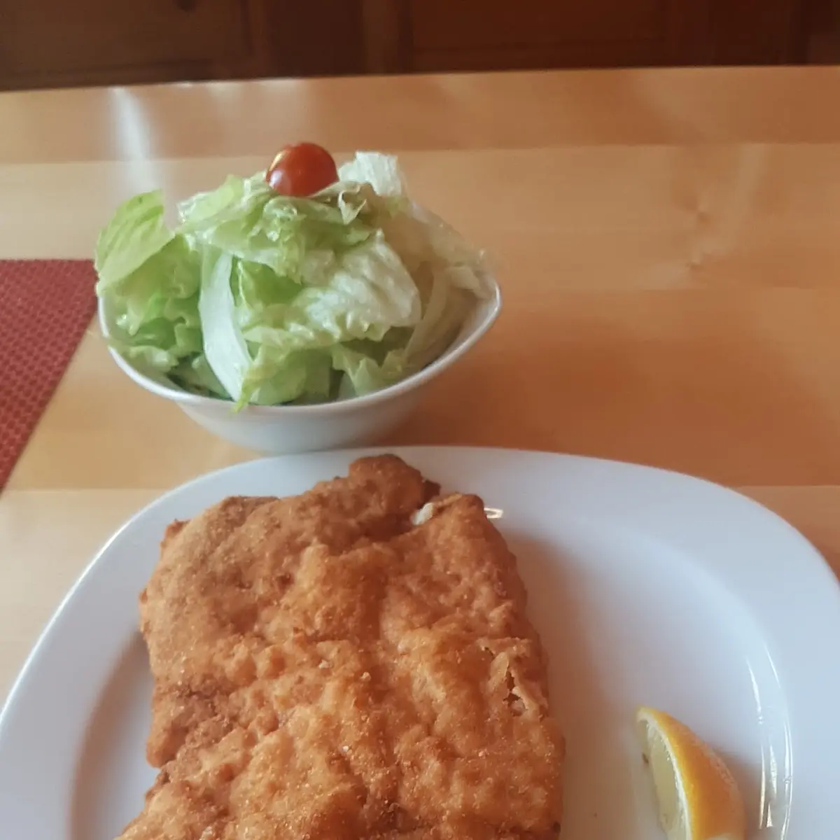 Gebackenes Surschnitzel