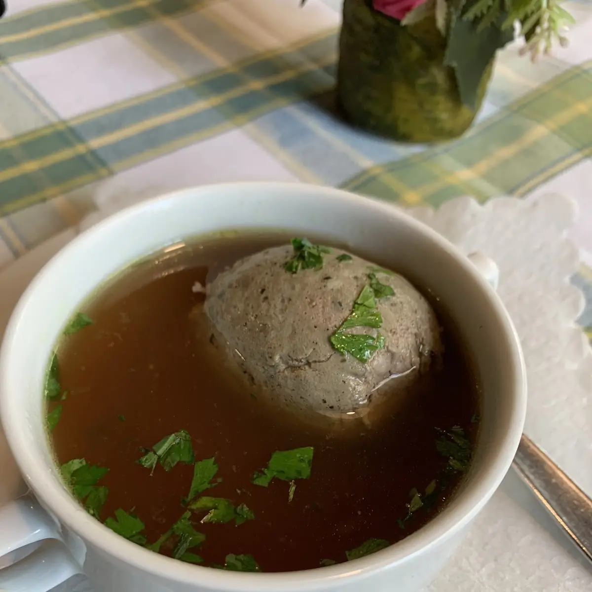 With Liver Dumpling