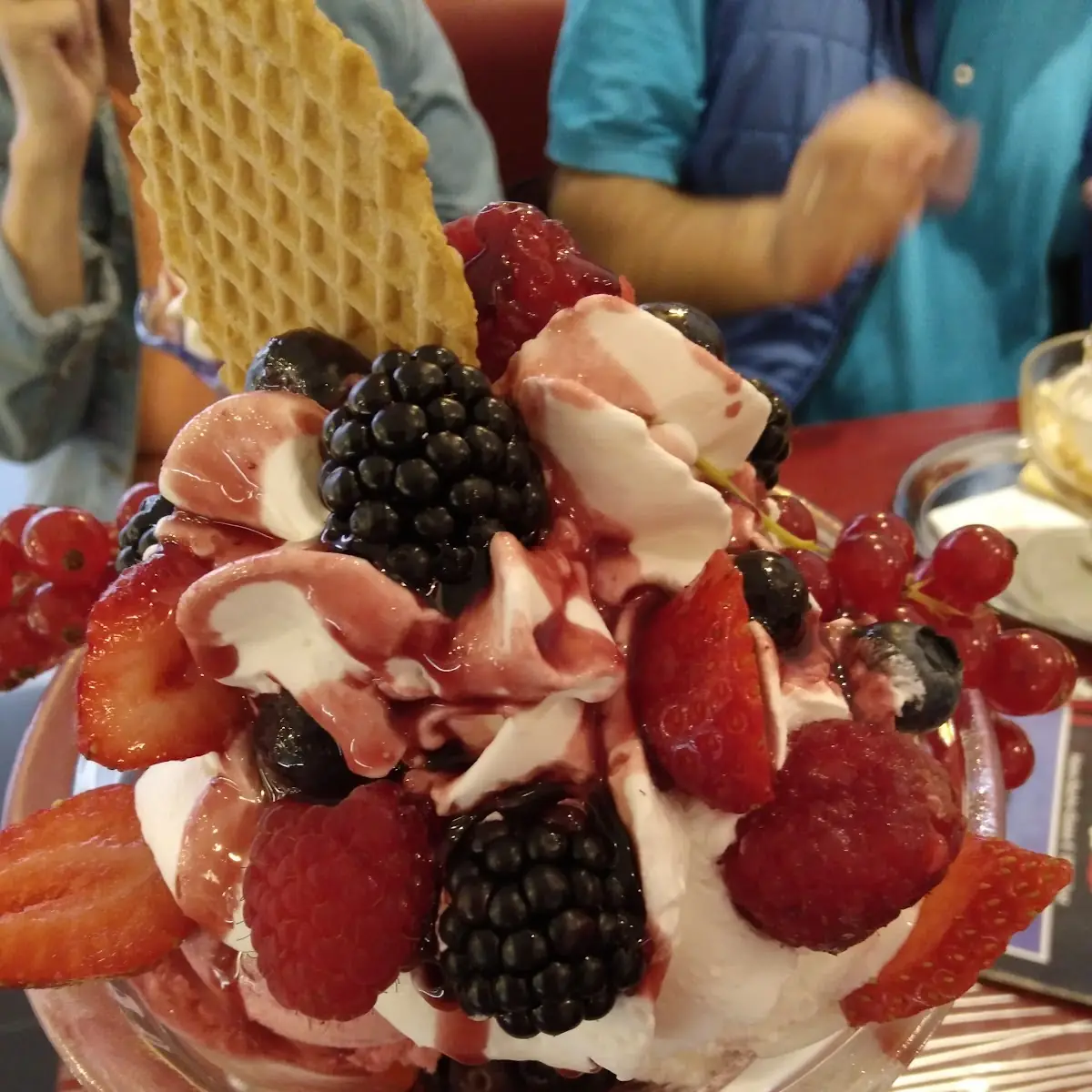 Spaghetti-Eis