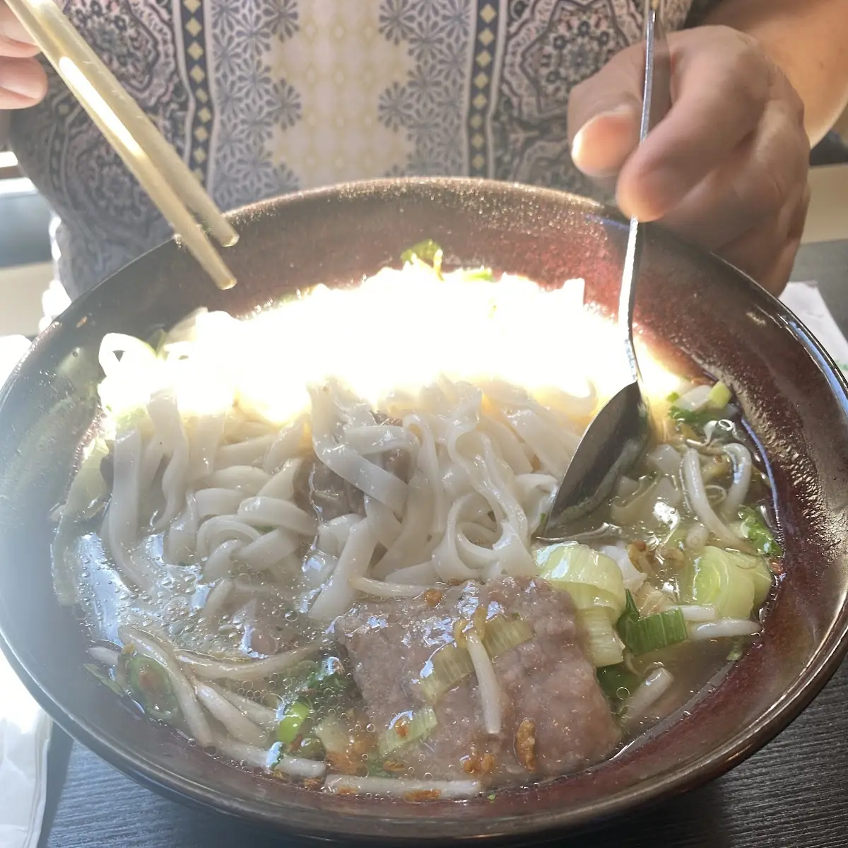 Beef Pho Soup Bowl
