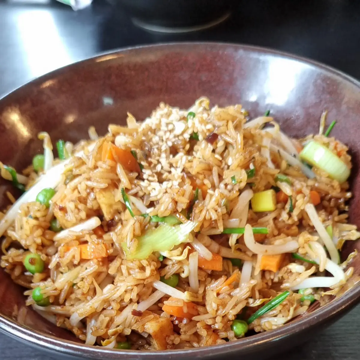 Gemüsereis Mit Tofu