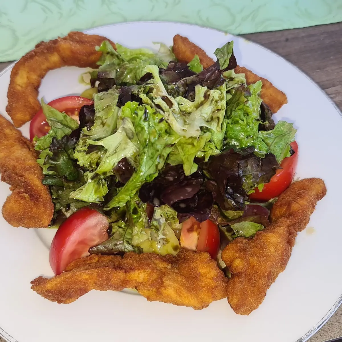 Backhendlsalat