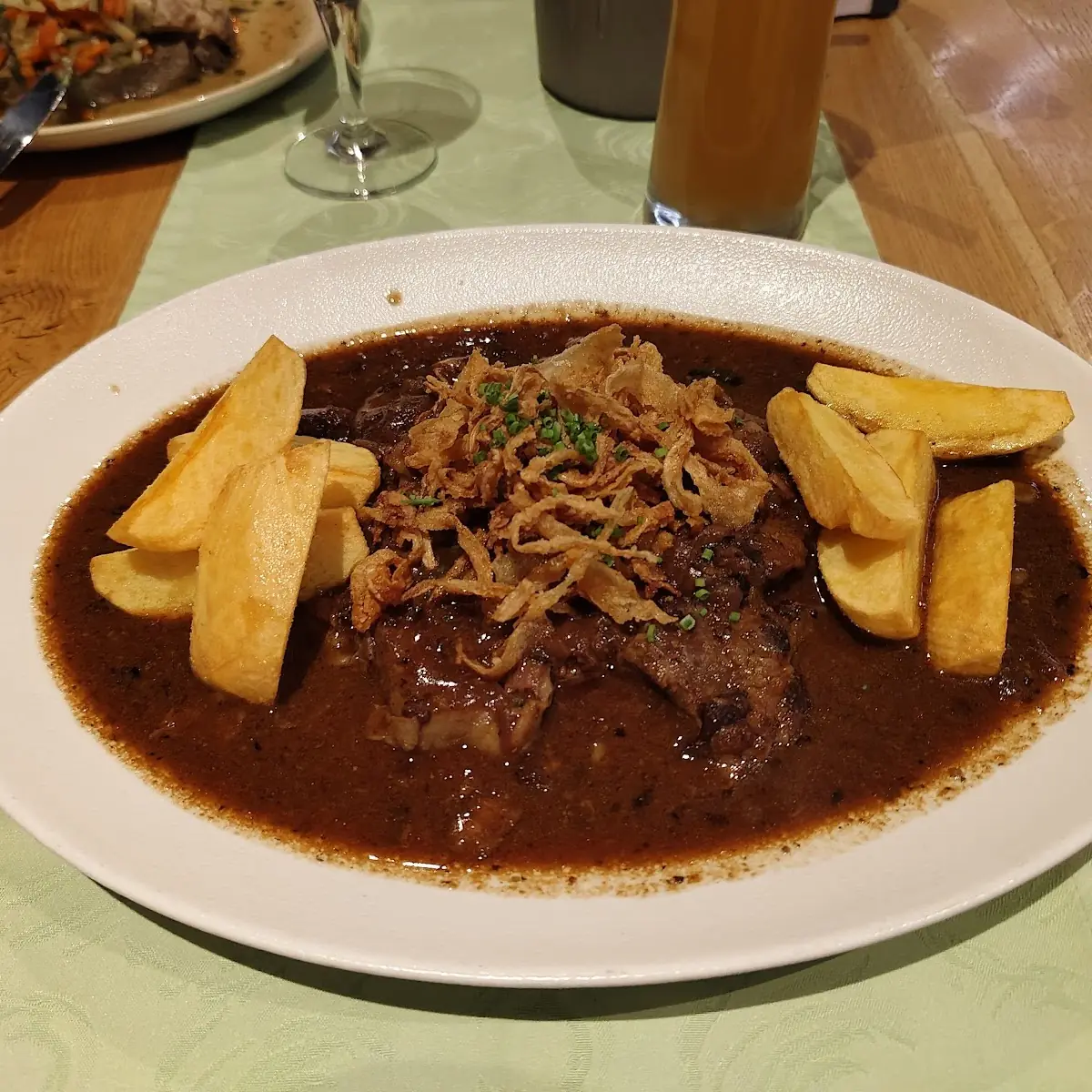 Zwiebelrostbraten