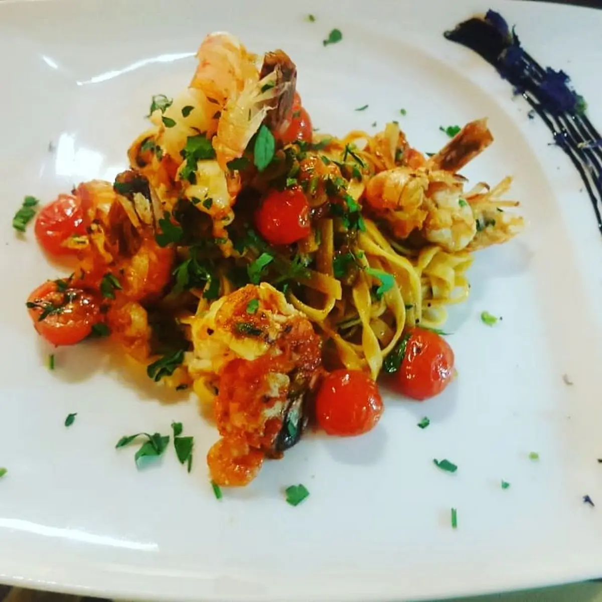 Tagliatelle Scampi