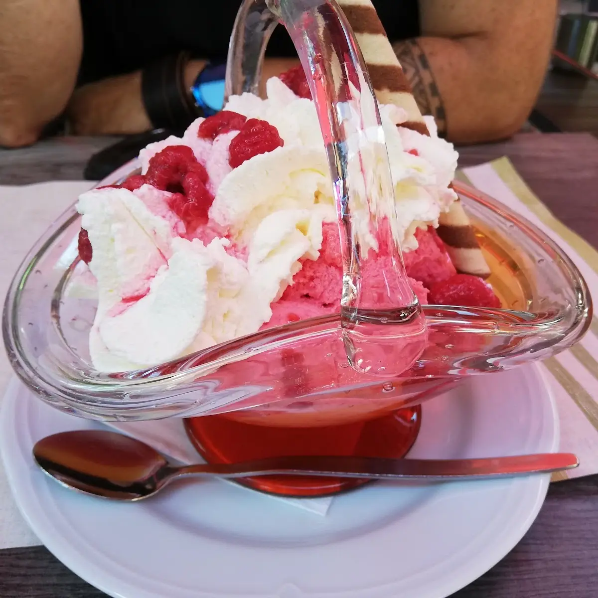 Himmbeerbecher