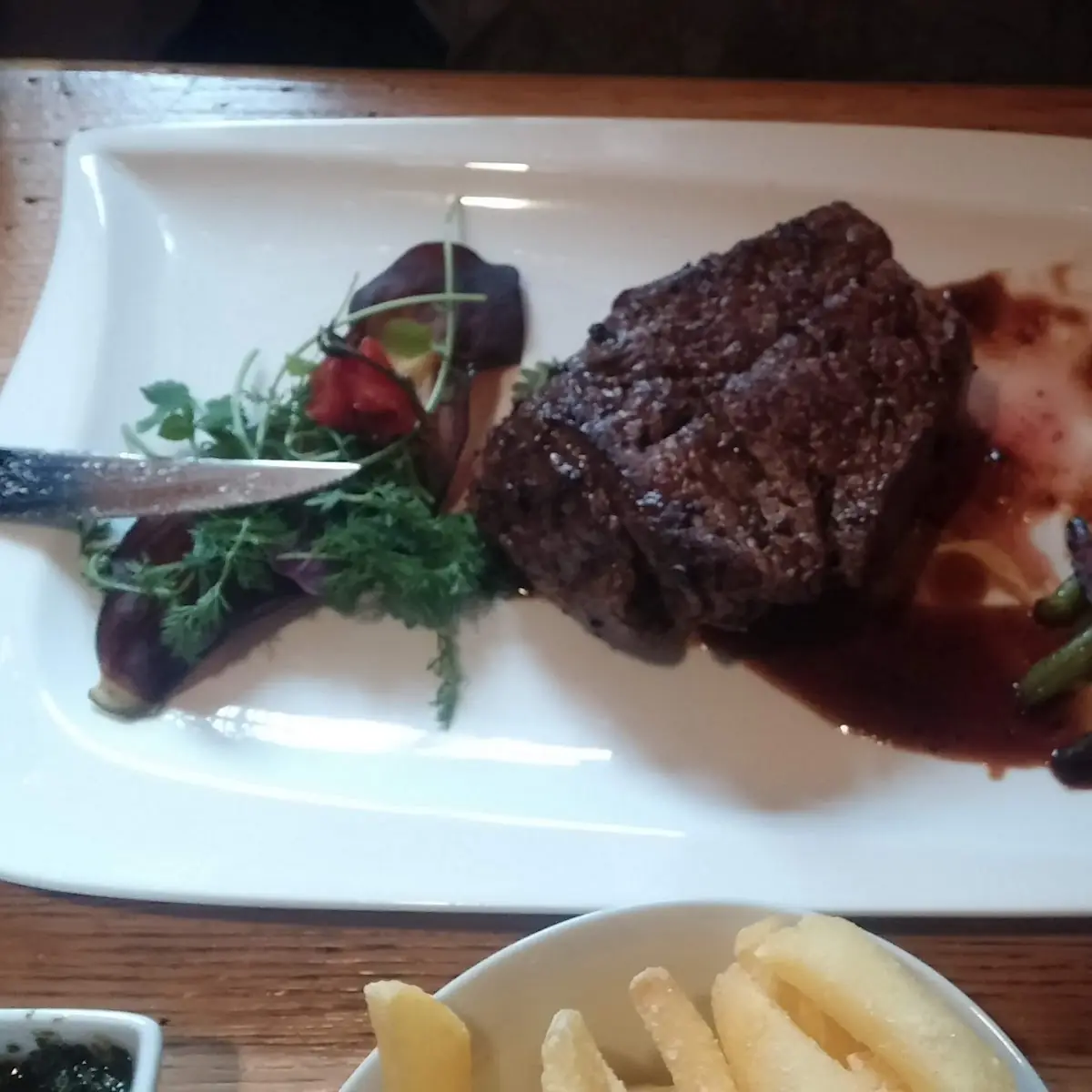 Steak Mit Fisolen