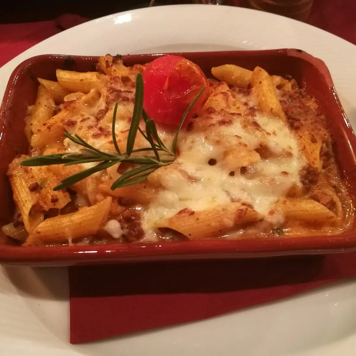 Penne Gratinate