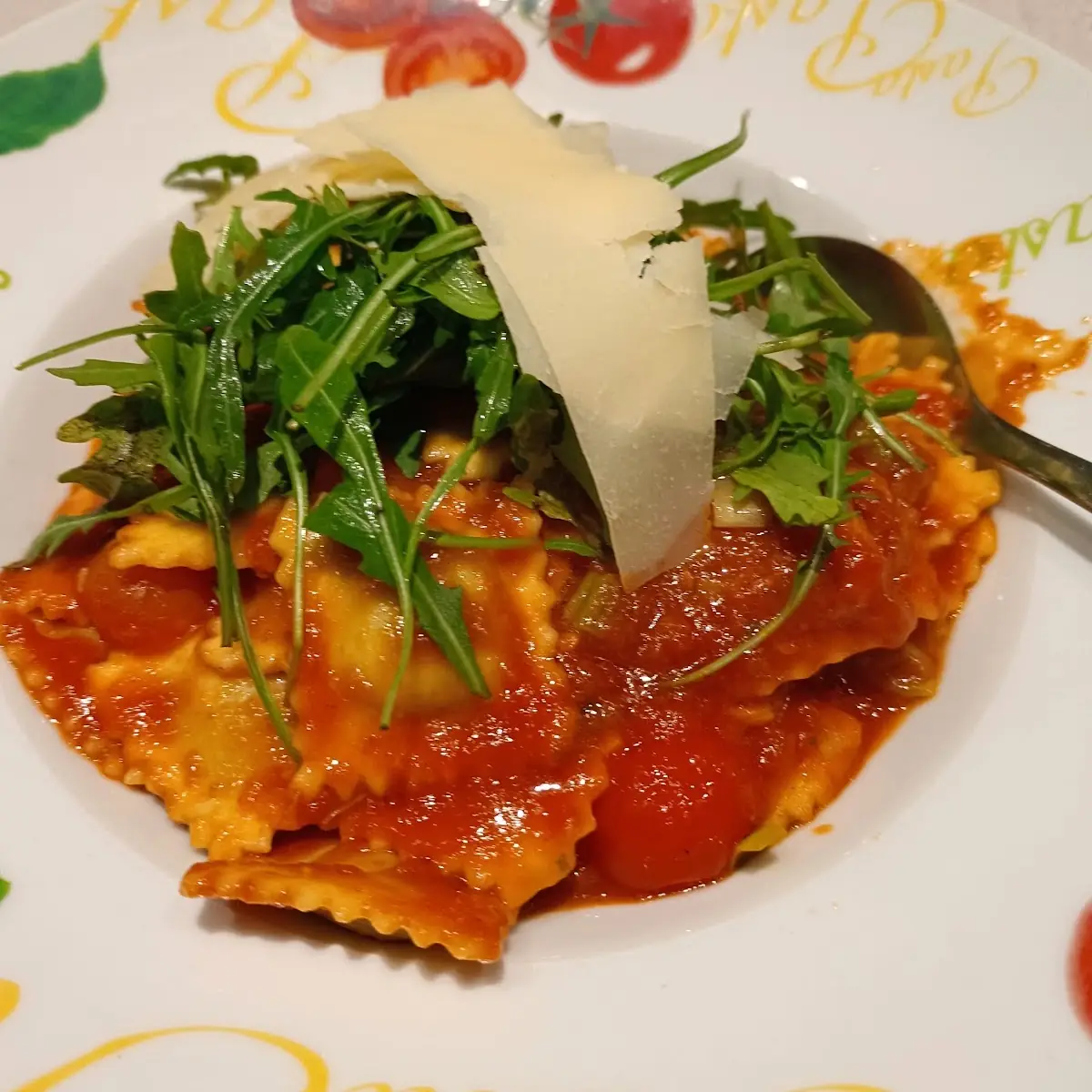 Ravioli Ricotta E Rucola