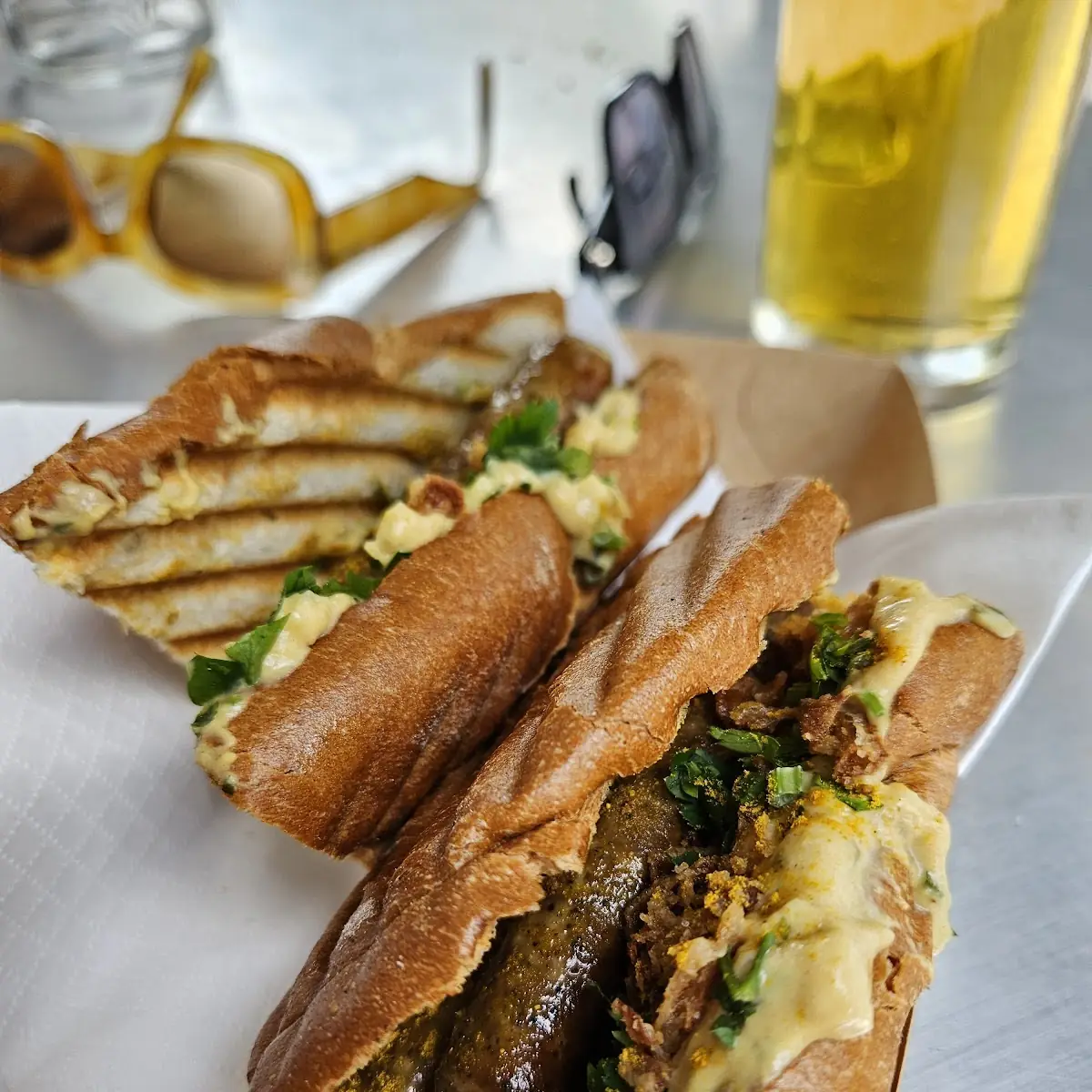 Bosna Onion Parsley Curry Mustard Crispy Onions