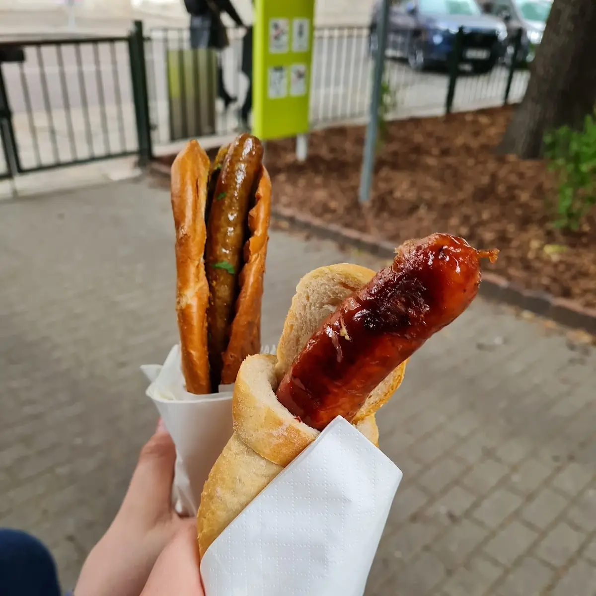 Käsekrainer Hotdog