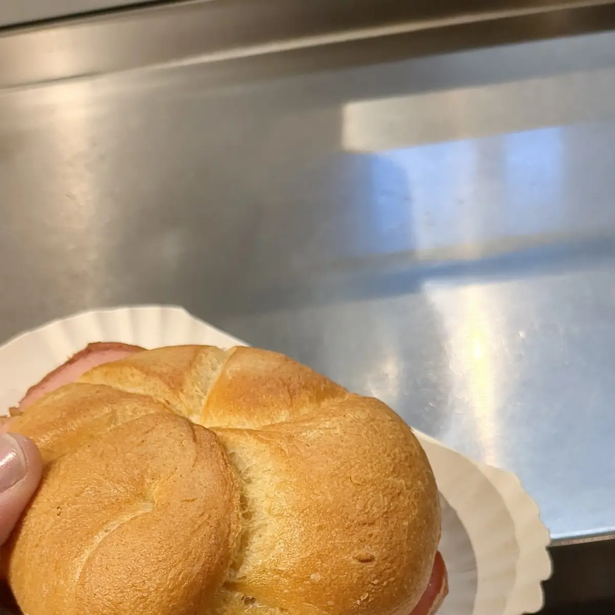 Leberkäsesemmel
