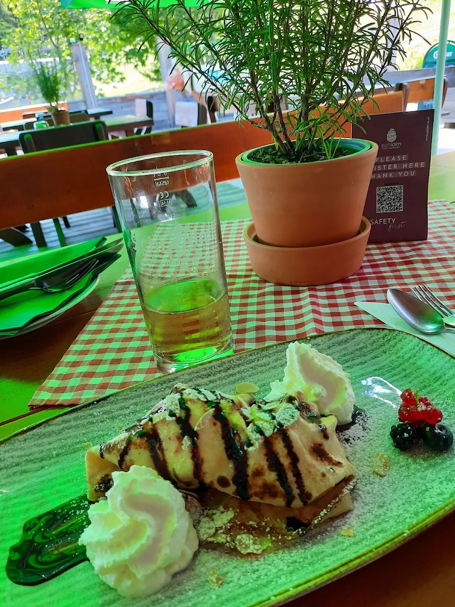 Palatschinken Mit Vanilleeis