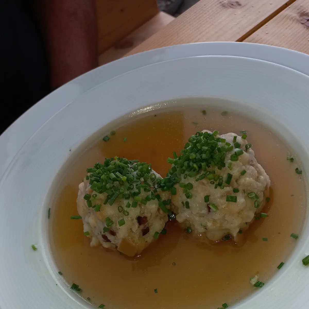 Speckknödelsuppe