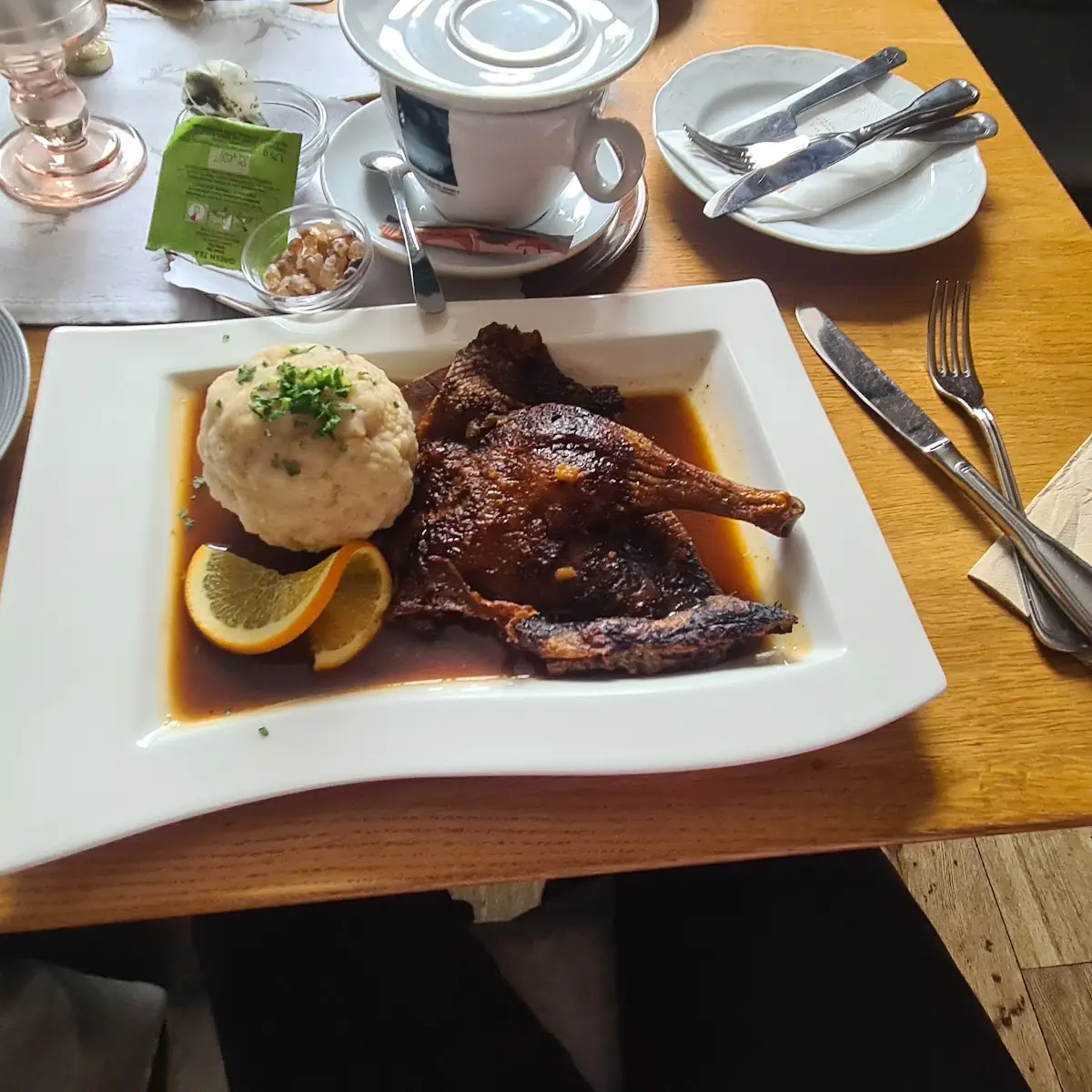 Ente In Orangensauce