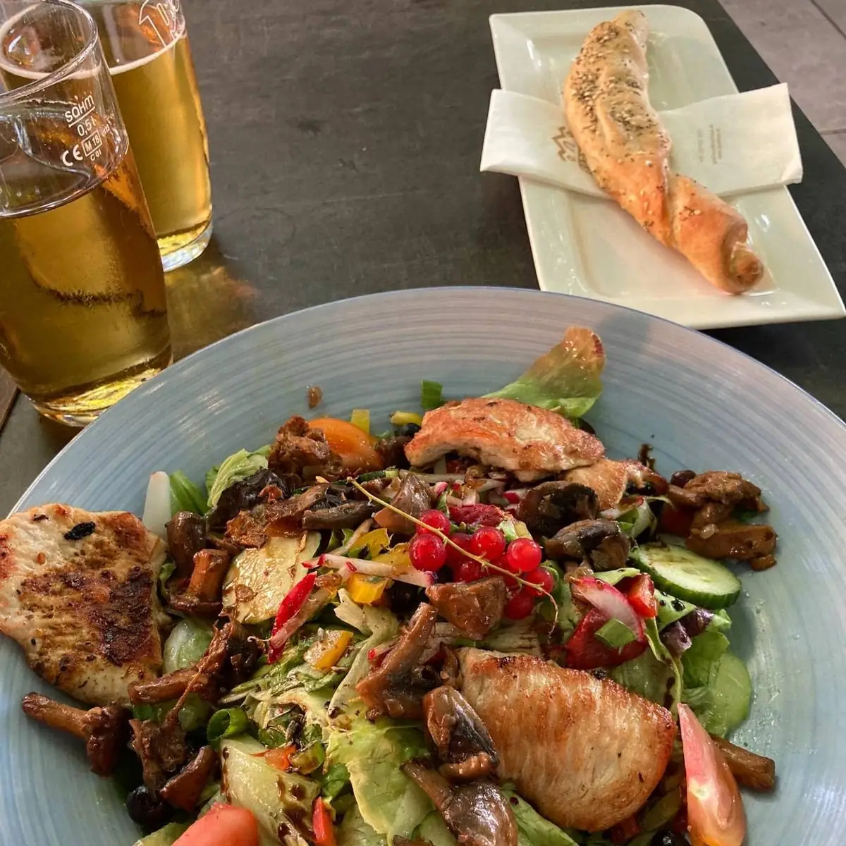 Salat Mit Huhn