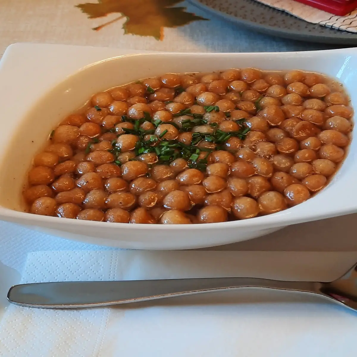 Backerbsensuppe
