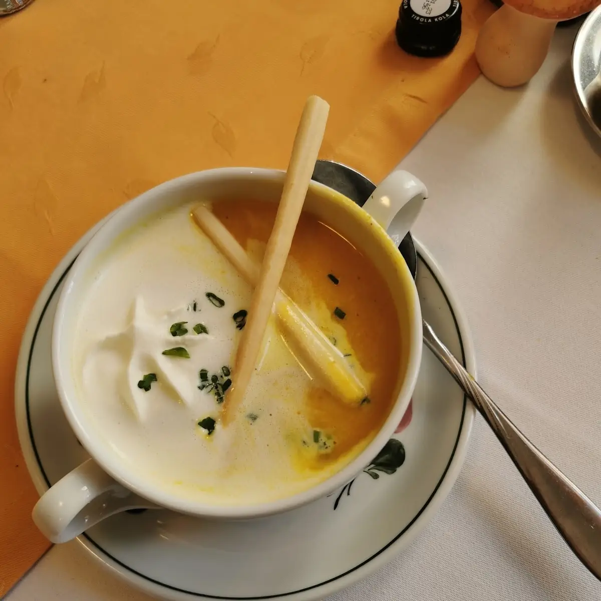 Kürbiscremesuppe