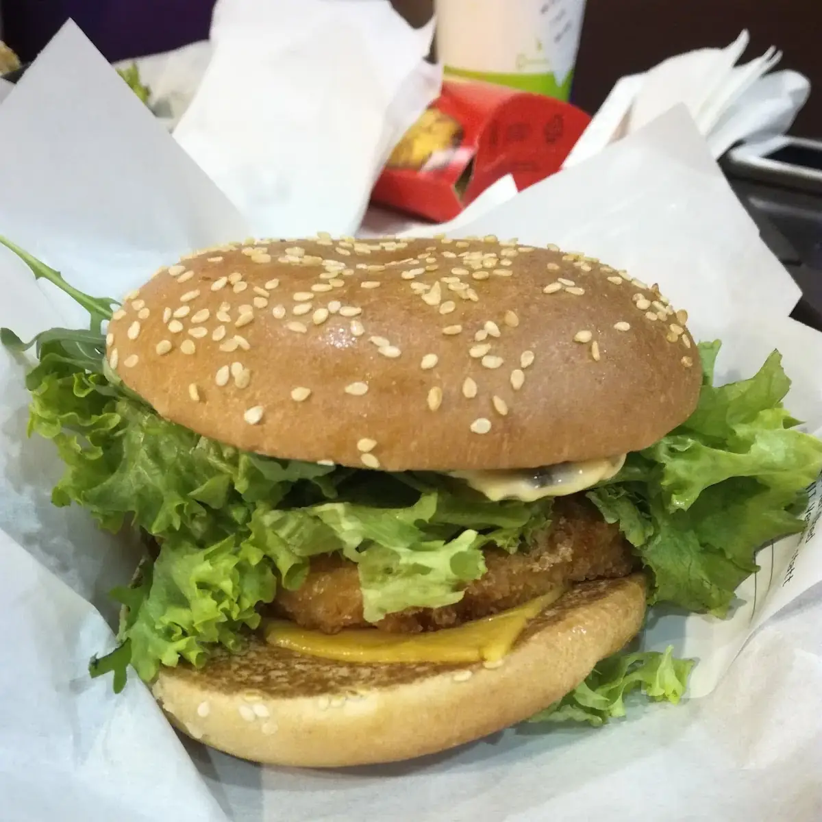 Fresh Veggie Burger Mcmenü