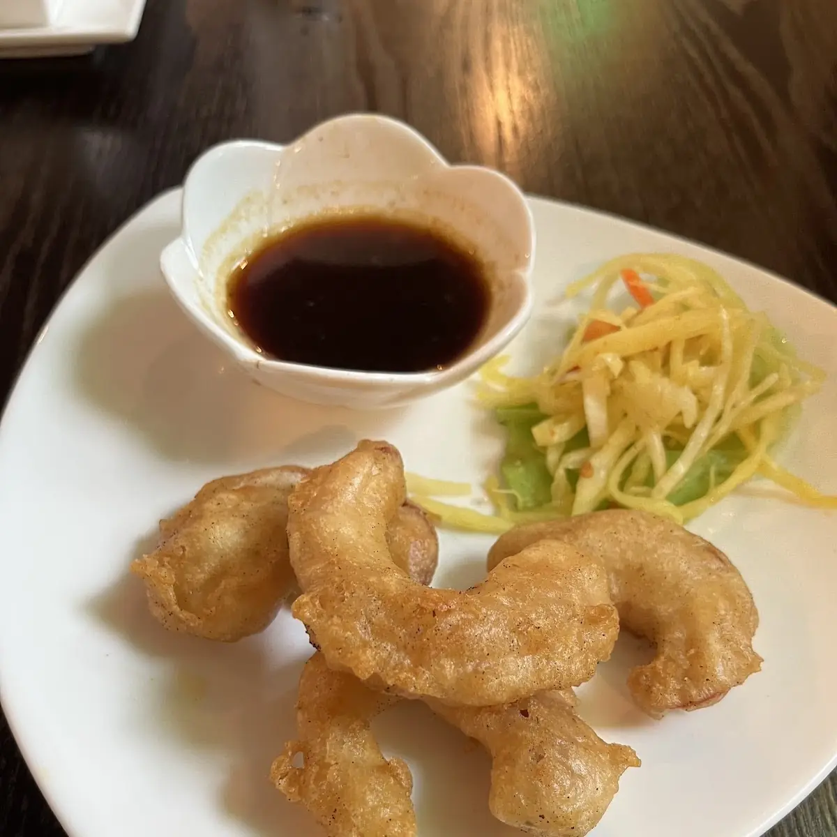 Deep Fried Vegan Prawns