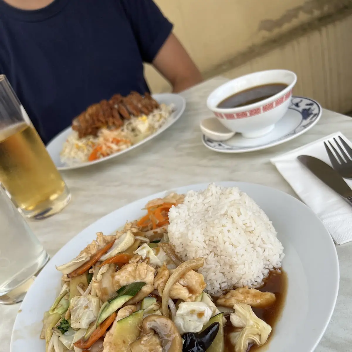 Hühnerfleisch Chop Suey